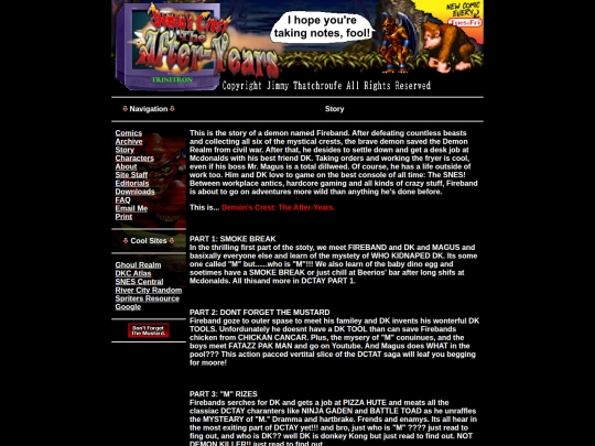 story screenshot