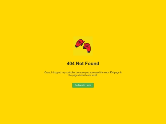 not_found screenshot