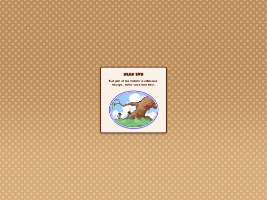 Homepage screenshot