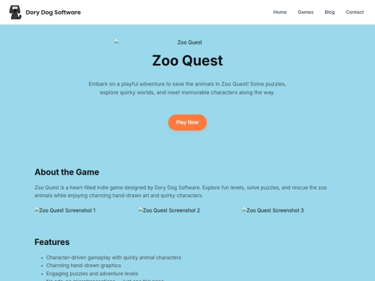 zoo-quest screenshot