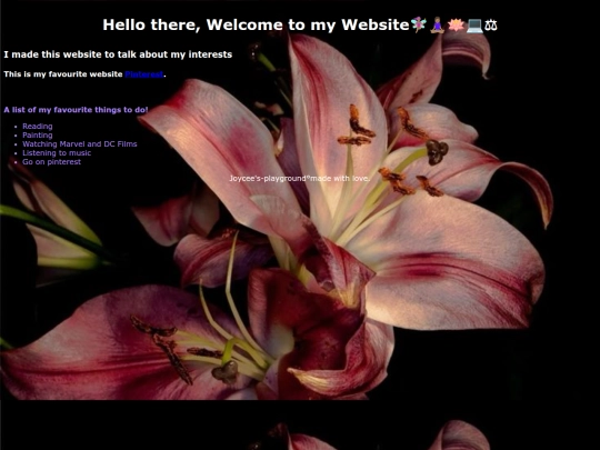 index screenshot