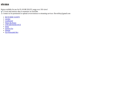 stems screenshot