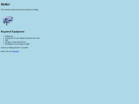 index screenshot