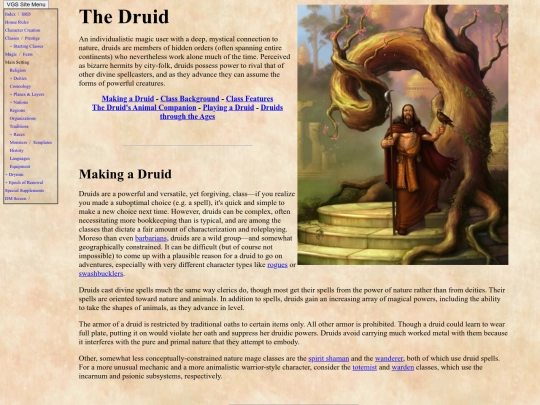druid screenshot