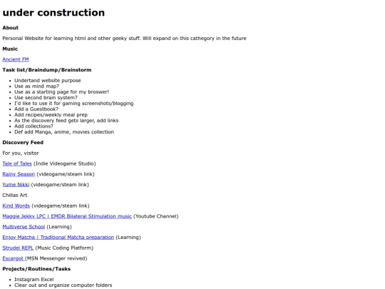 index screenshot