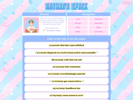 journal screenshot