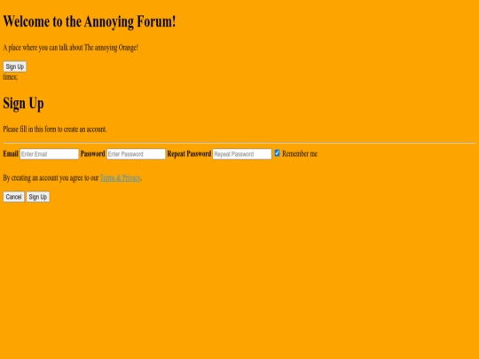 index screenshot