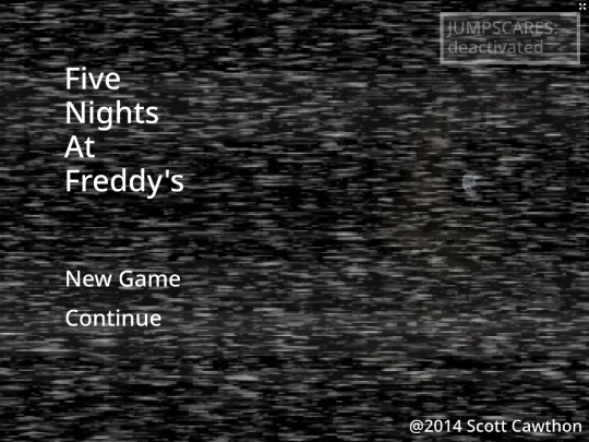 FNAF 1/Five Nights at Freddy's screenshot
