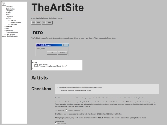 index screenshot