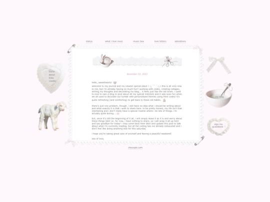 blog screenshot