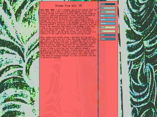 dream/26jul screenshot