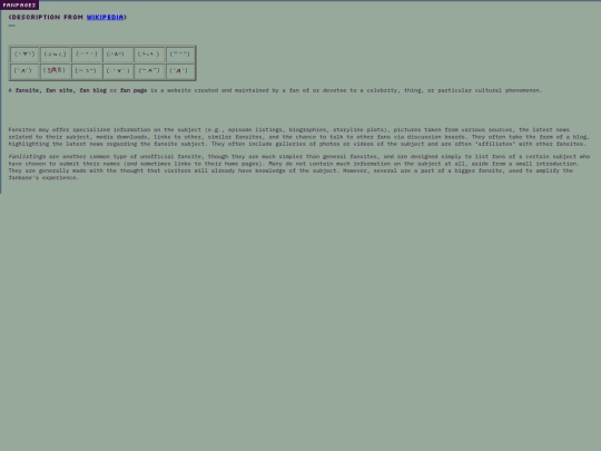 Fanpages/fanpages-home screenshot