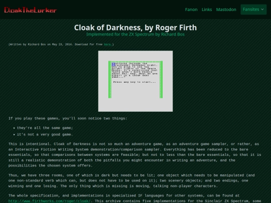 cloakofdarknesszx screenshot