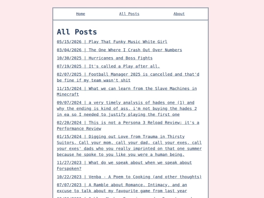 info/all_posts screenshot
