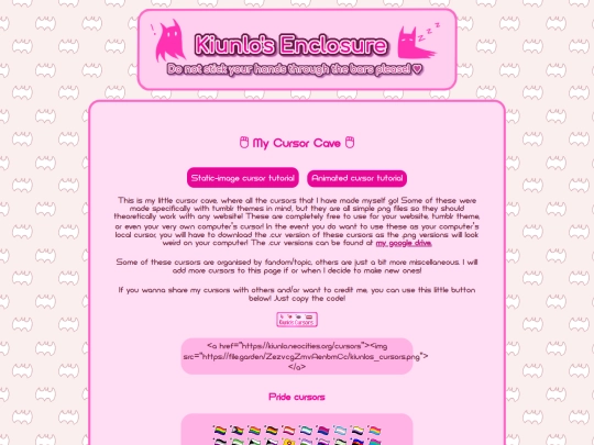 cursors screenshot