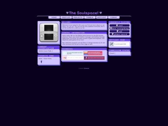 index screenshot