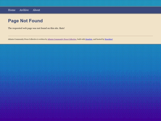 not_found screenshot