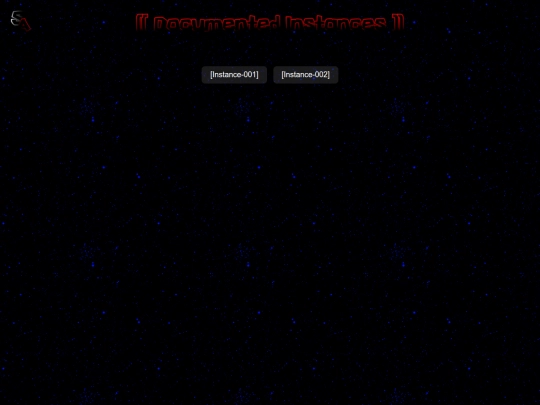 instances screenshot