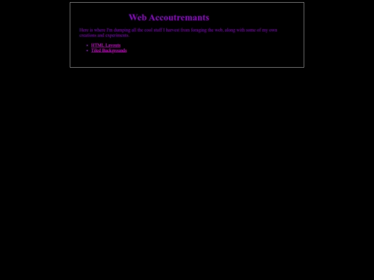 layouts screenshot