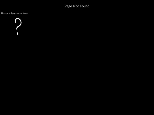 not_found screenshot