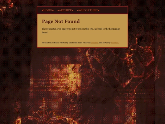 not_found screenshot