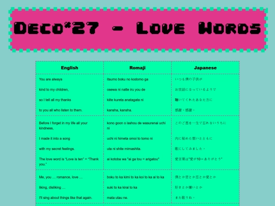 decolovewlyri screenshot
