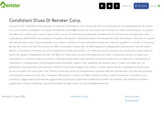 terms screenshot