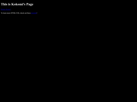 koko-page screenshot