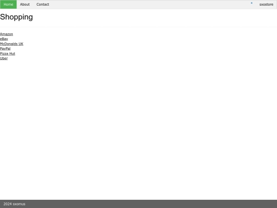 sxostore/shopping screenshot