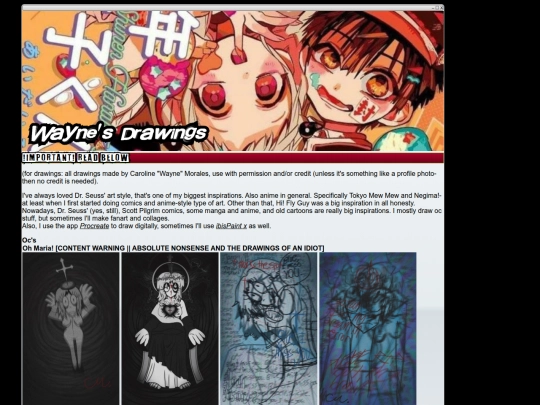 Drawings screenshot