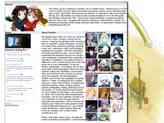 Webmaster screenshot