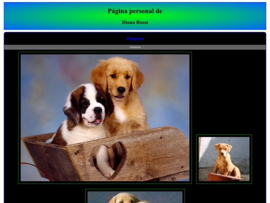 P2PObligatoria/paginaPersonal screenshot