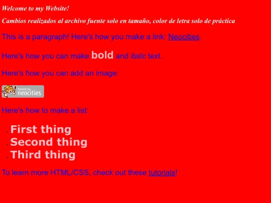index screenshot