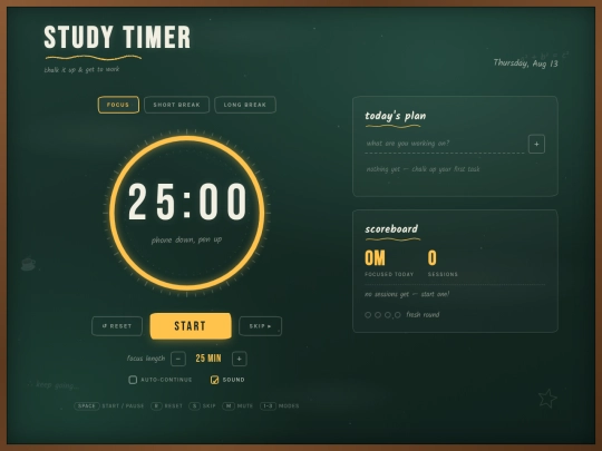 Study screenshot