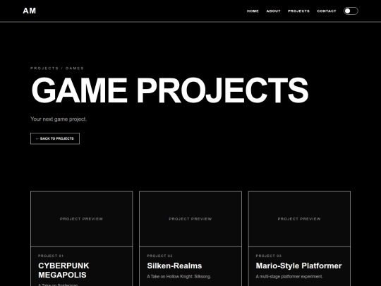 games screenshot