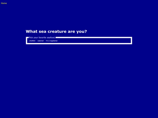 CreatureQuiz screenshot