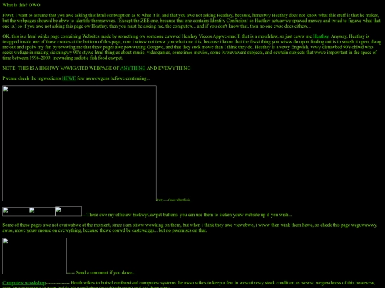 sicklycarpet screenshot