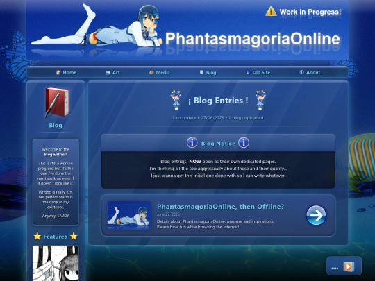 blog screenshot