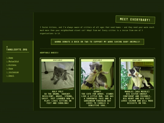 kittens screenshot