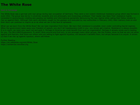 WhiteRose screenshot