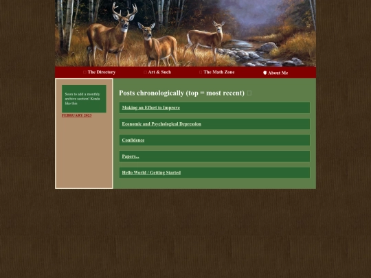 Blogge screenshot