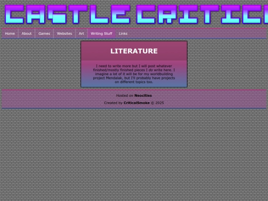 writing screenshot