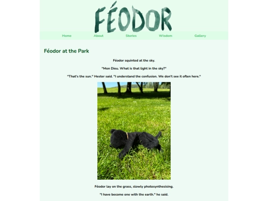 stories/feodoratthepark screenshot