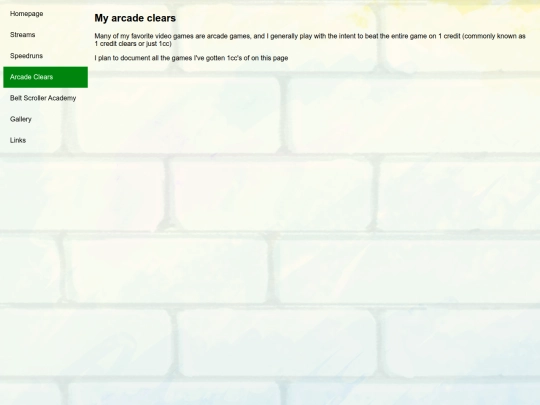 arcadeclears screenshot