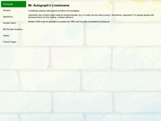streams screenshot