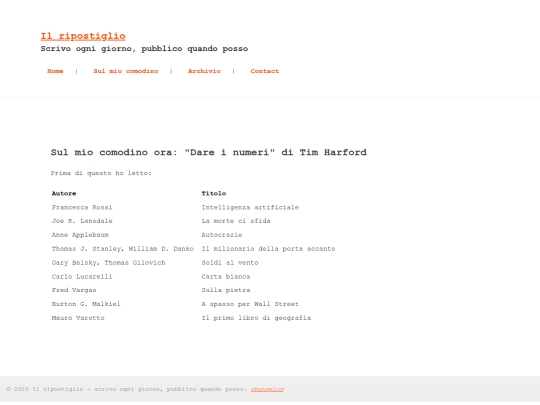 comodino screenshot