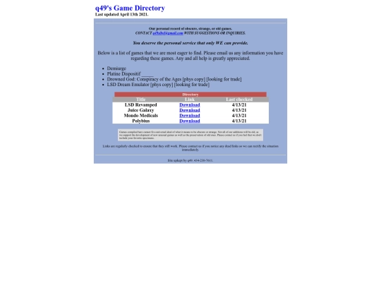 index screenshot