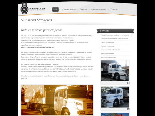 page screenshot