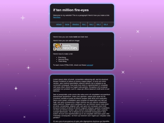 test screenshot