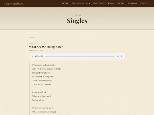 singles screenshot